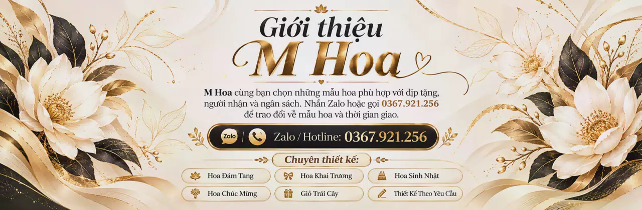 Ảnh bìa Shop hoa tươi Phường Bình Hoà Hồ Chí Minh - Chăm chút món quà từ sắc hoa